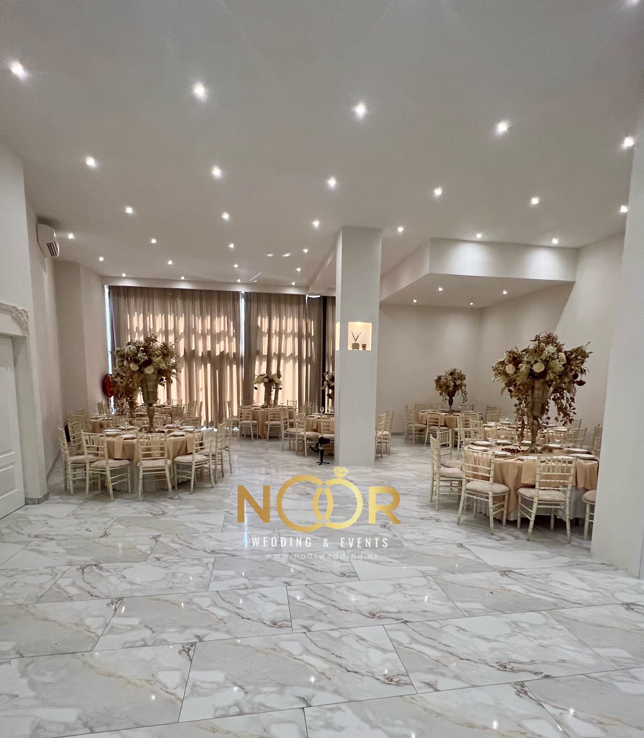 De Vernieuwde zaal van Noor Wedding De Perfecte Ruimte voor Uw Volgende Evenement!